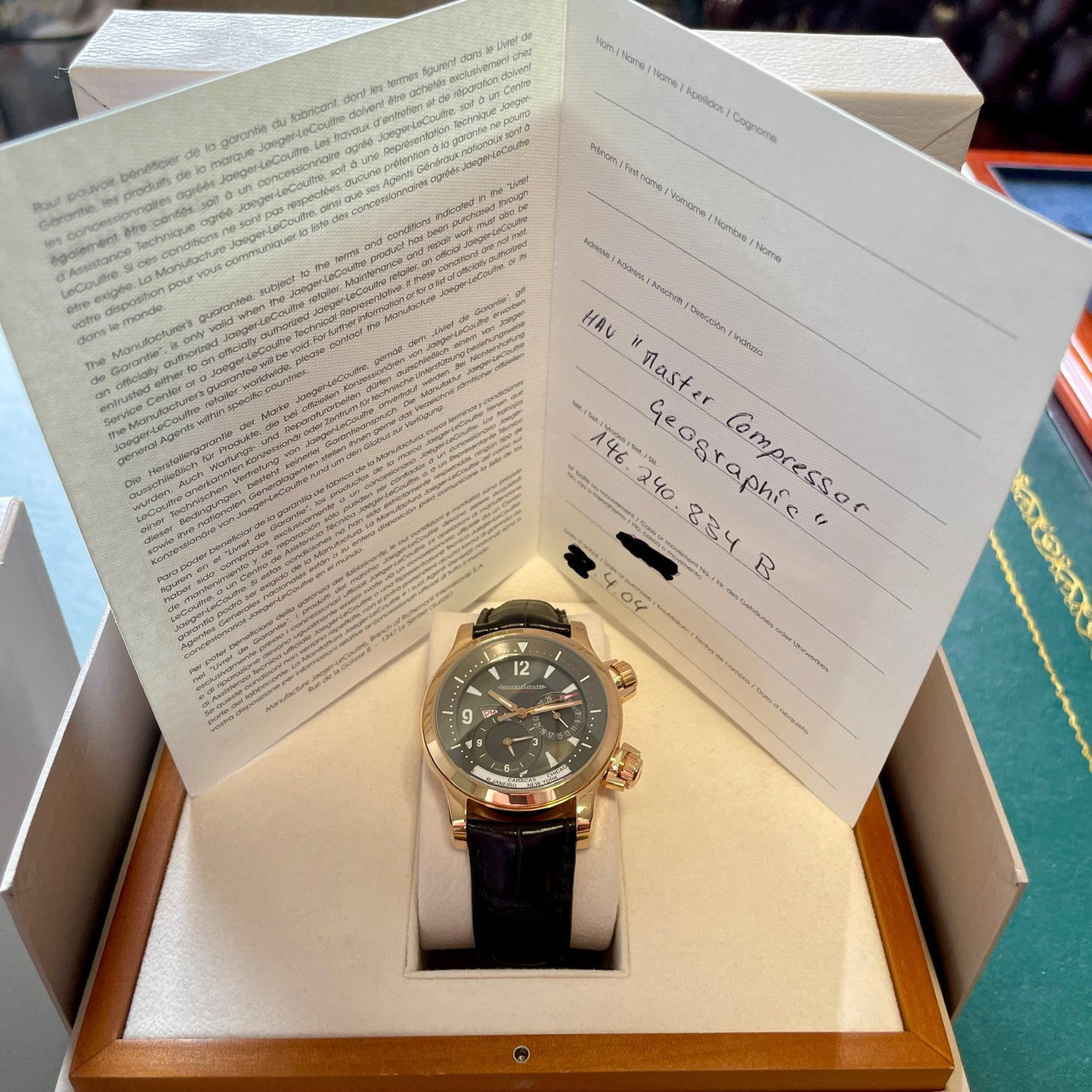 Jaeger-LeCoultre Master Compressor Geographic - 146.2.83