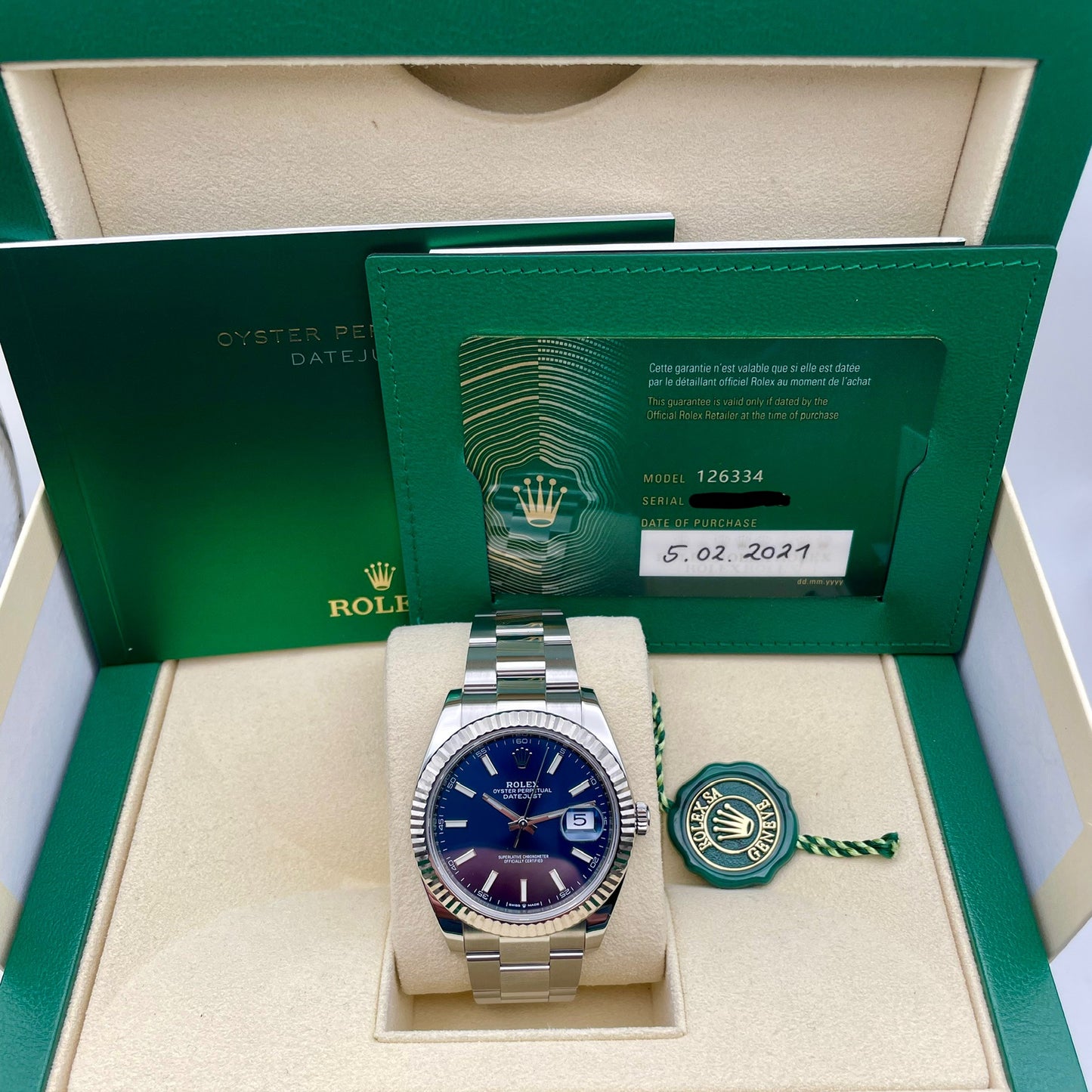 Rolex Datejust 41 - 126334