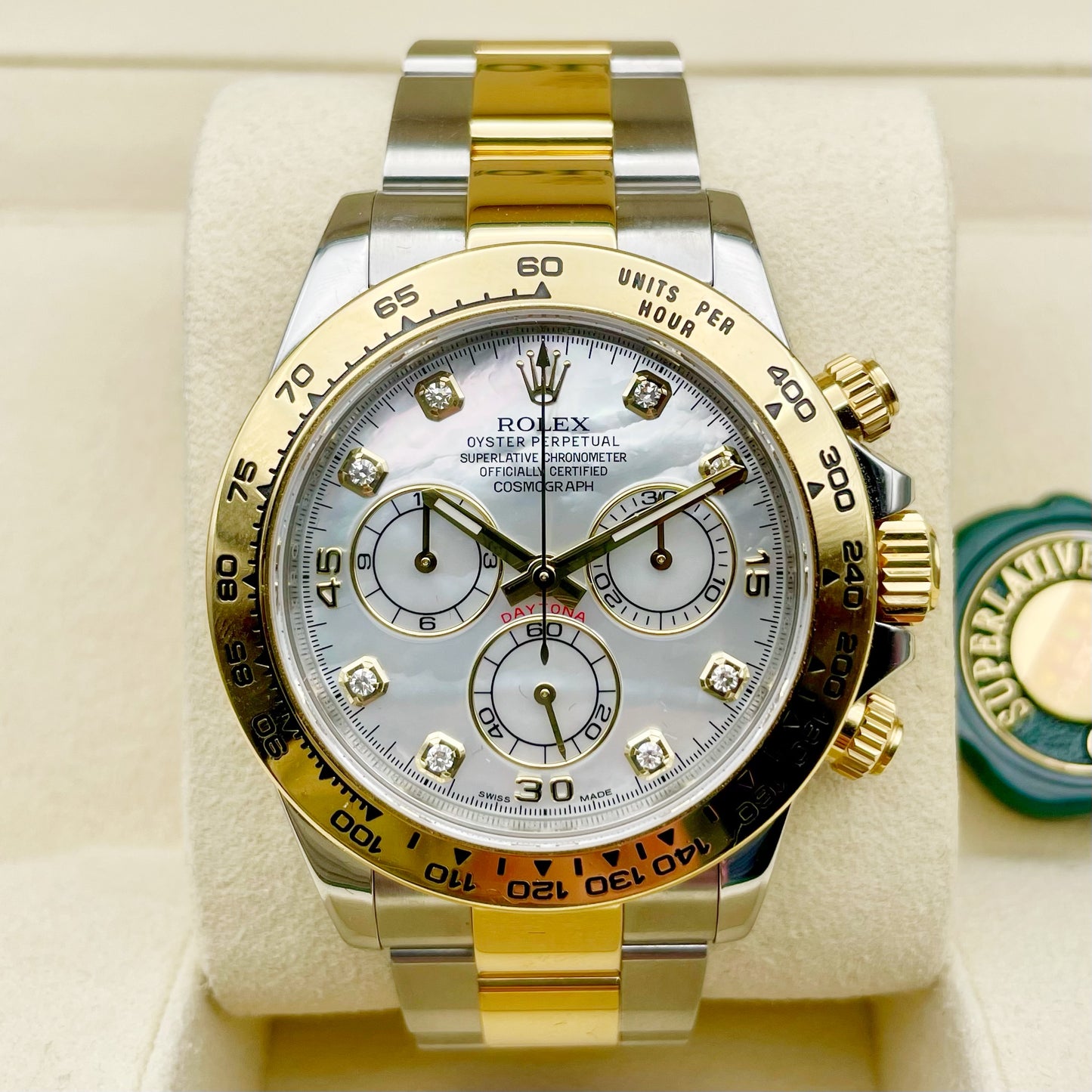 Rolex Daytona - 116503 - Factory Mother of Pearl Dial RARE