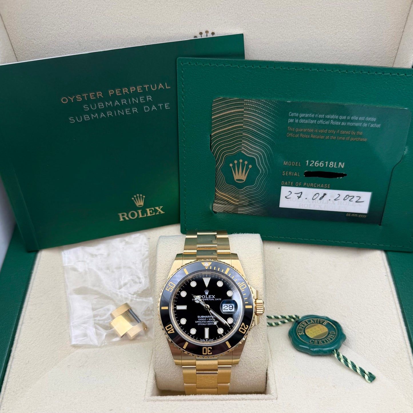 Rolex Submariner Date - 126618LN