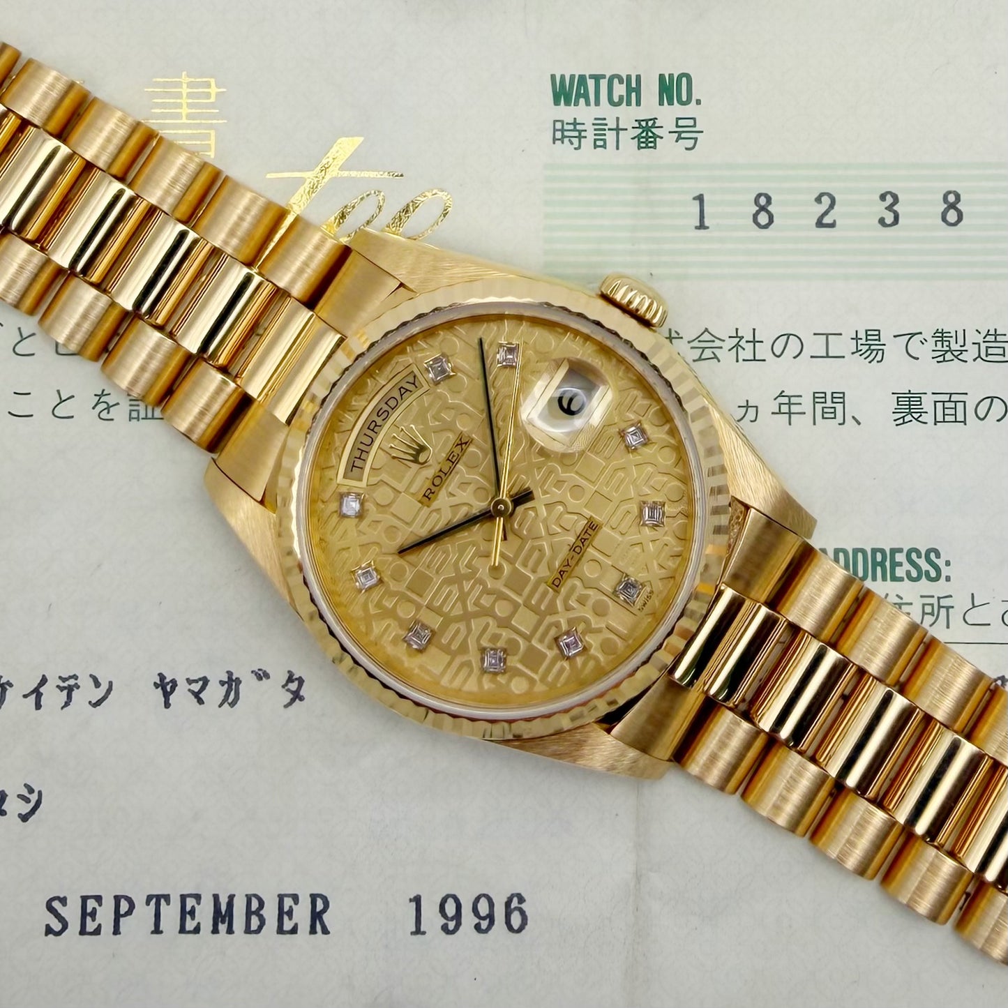 Rolex Day-Date 36 - 18238