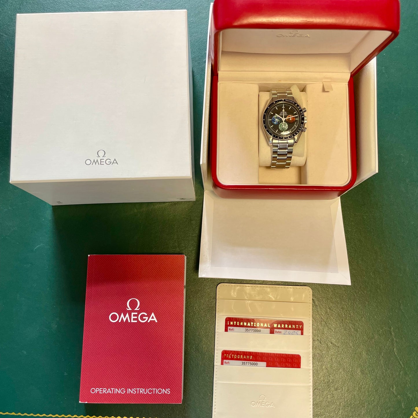Omega Speedmaster Professional Moonwatch Moon to Mars Limited Edition- 35.77.50.00