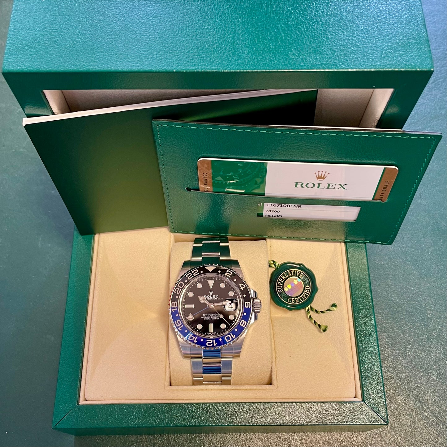 Rolex GMT-Master II - 116710BLNR