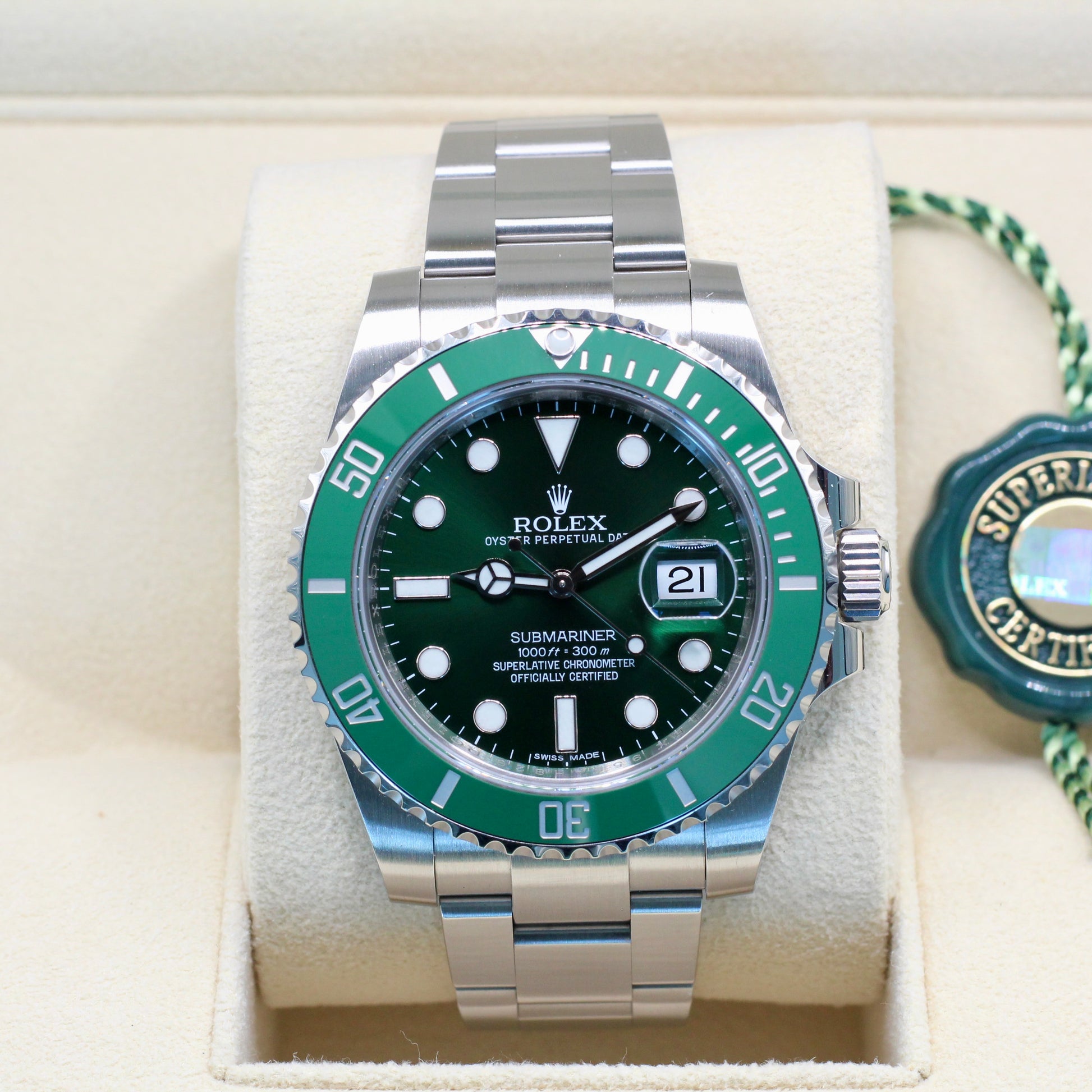 Rolex Submariner Date 116610LV – Cesa Watches - Main Image
