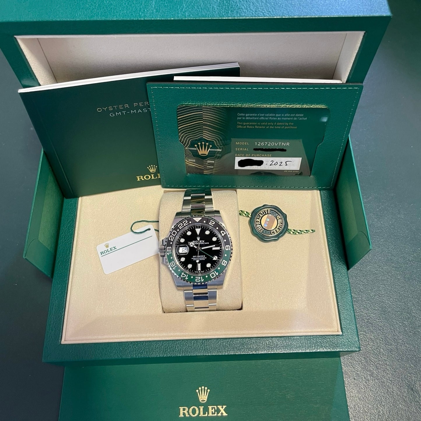 Rolex GMT-Master II - 126720VTNR